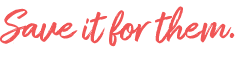KLT - Save It For Them Signature