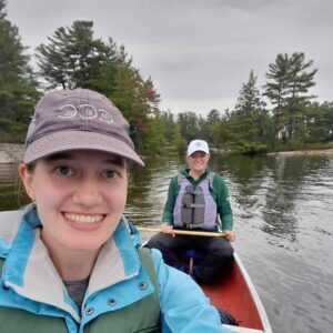 Kawartha Land Trust interns conducting research along Stony Lake shoreline