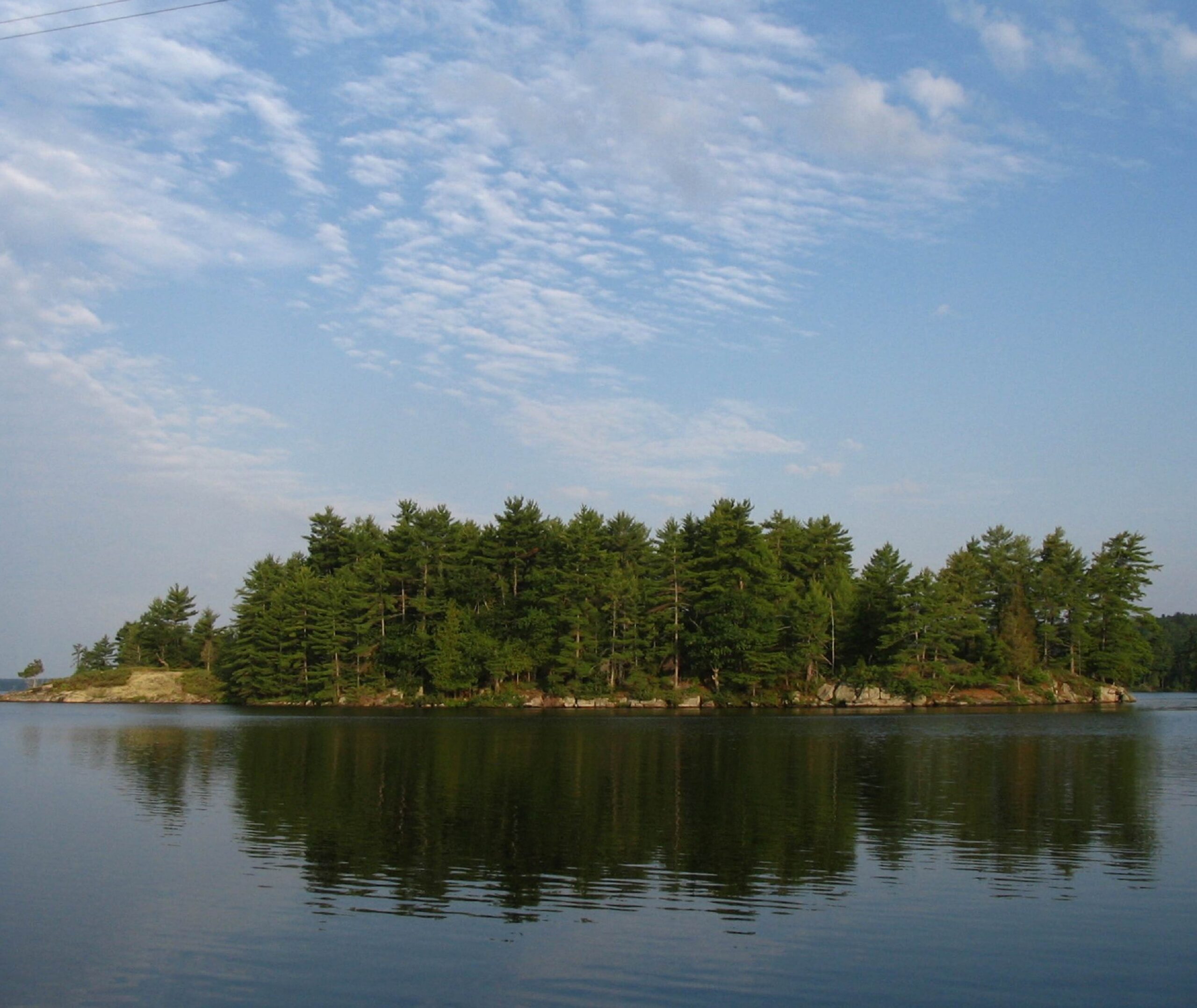 Kawartha Land Trust's East Syndicate Island in Stony Lake in the Kawarthas